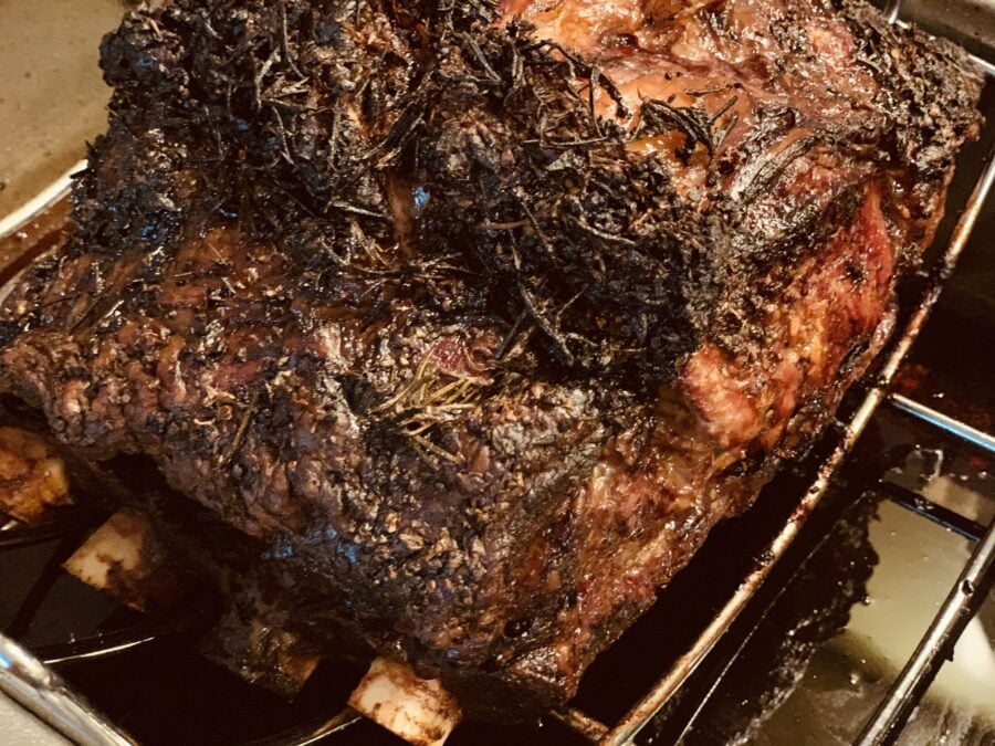 The Best Prime Rib Recipe Ever2 the tasty travelers, prime rib, easy prime rib, the best prime rib ever