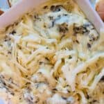 Ninja Foodi spinach dip, Ninja Foodi artichoke dip, Ninja Foodi dip, ninja foodi spinach artichoke dip, side dish, side, dip, Instant Pot Spinach & Artichoke Dip, artichoke, spinach, dip, spinach dip, artichoke dip, The Tasty Travelers, instant pot