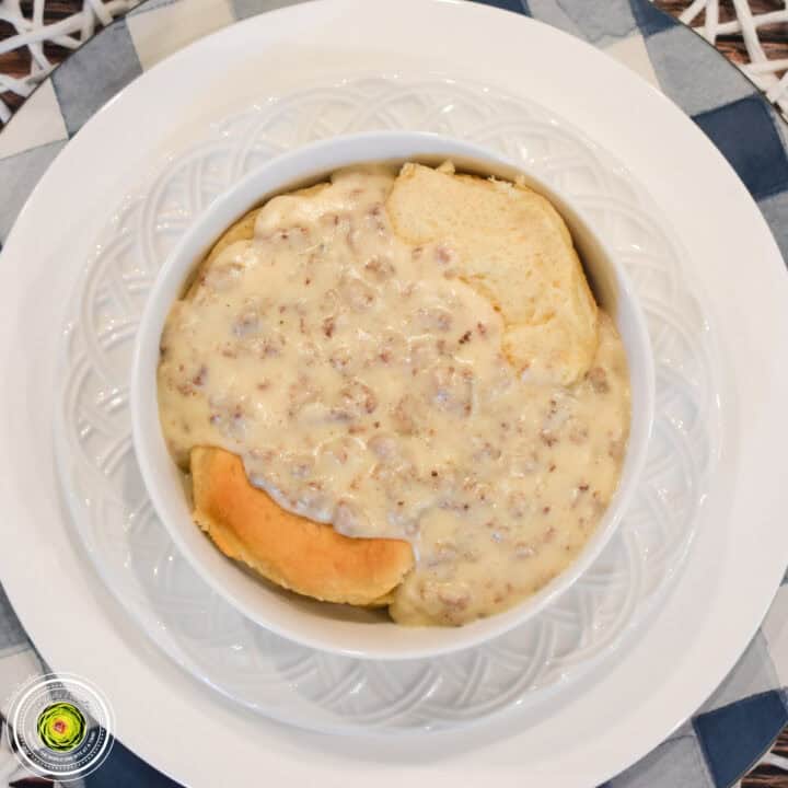 Instant Pot Biscuits and Gravy