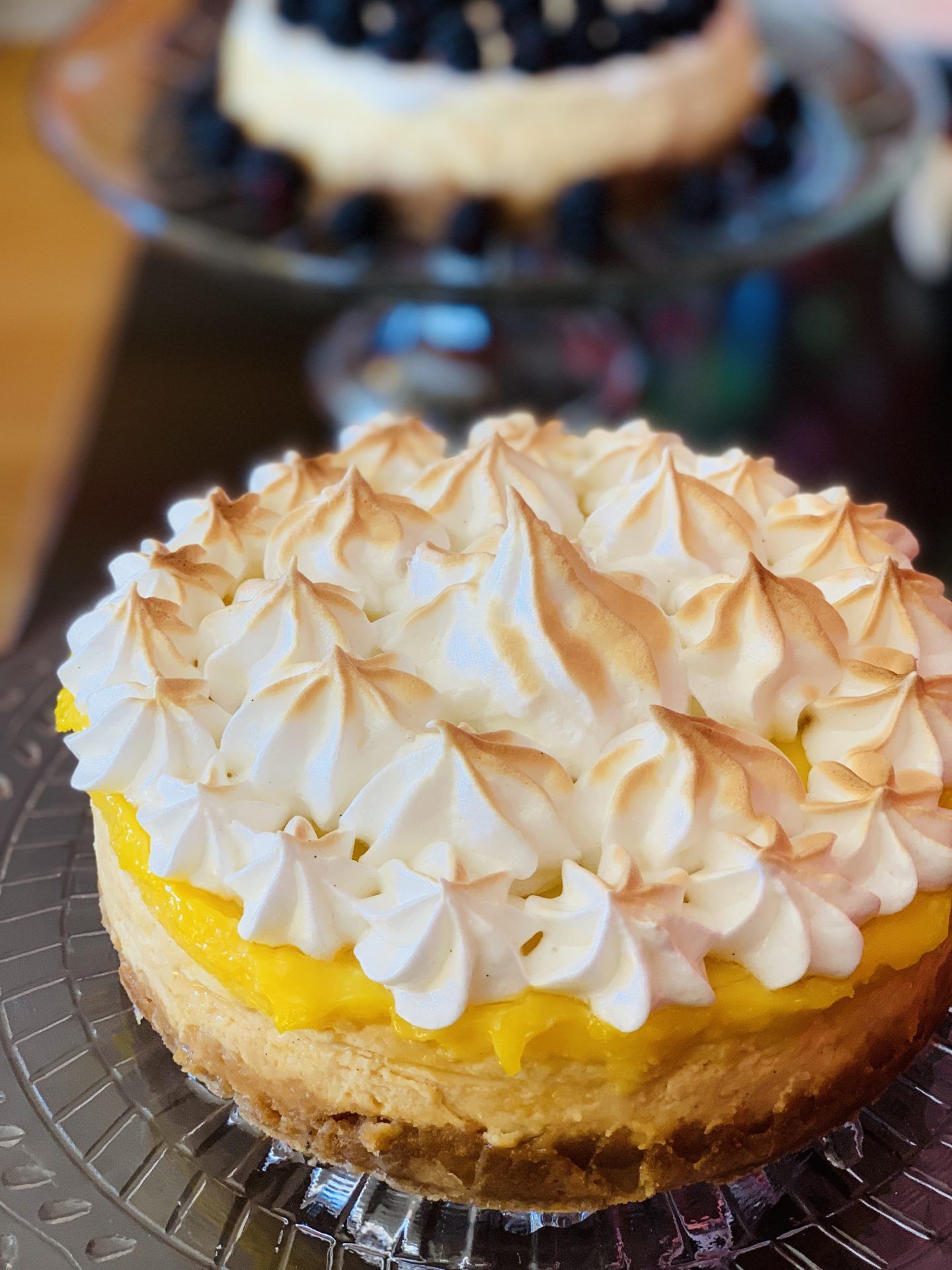 Lemon Meringue Cheesecake Ninja Foodi Recipe The Tasty Travelers
