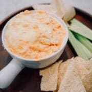 Instant Pot, Ninja Foodi, Dip, sid edish, appetizer, cauliflower, hot sauce, buffalo, cheese, hors devours, brunch