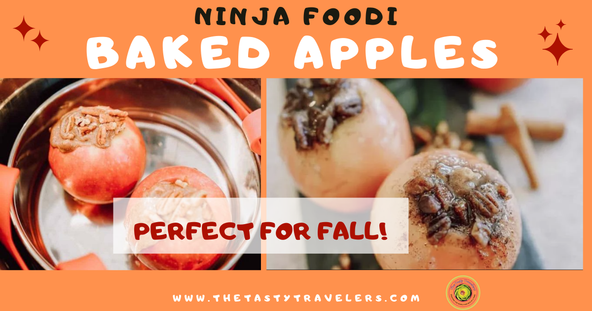 Baked Apples Ninja Foodi Recipe The Tasty Travelers