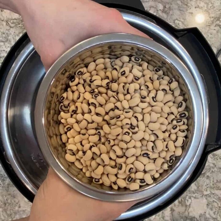 Ninja Foodi Black Eyed Peas with Ham The Tasty Travelers