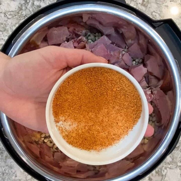 Ninja Foodi Black Eyed Peas with Ham The Tasty Travelers