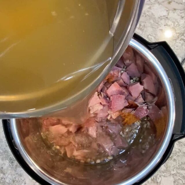 Ninja Foodi Black Eyed Peas with Ham The Tasty Travelers