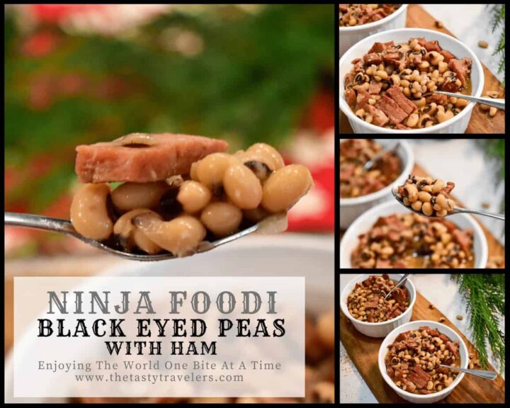 Ninja Foodi Black Eyed Peas with Ham The Tasty Travelers