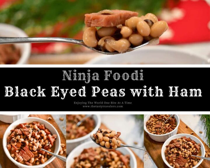 Ninja Foodi Black Eyed Peas with Ham The Tasty Travelers