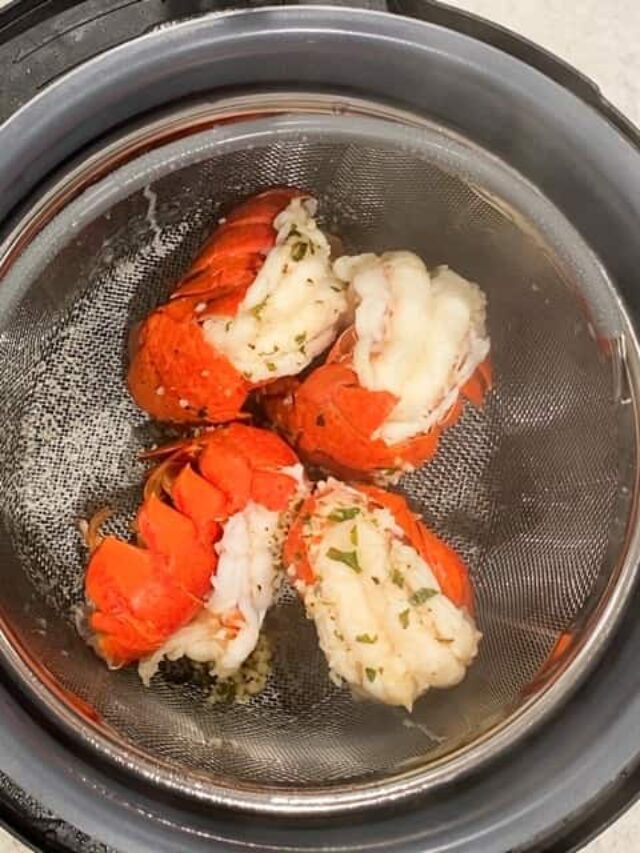 Lobster TailsNinja Foodi Recipe The Tasty Travelers™