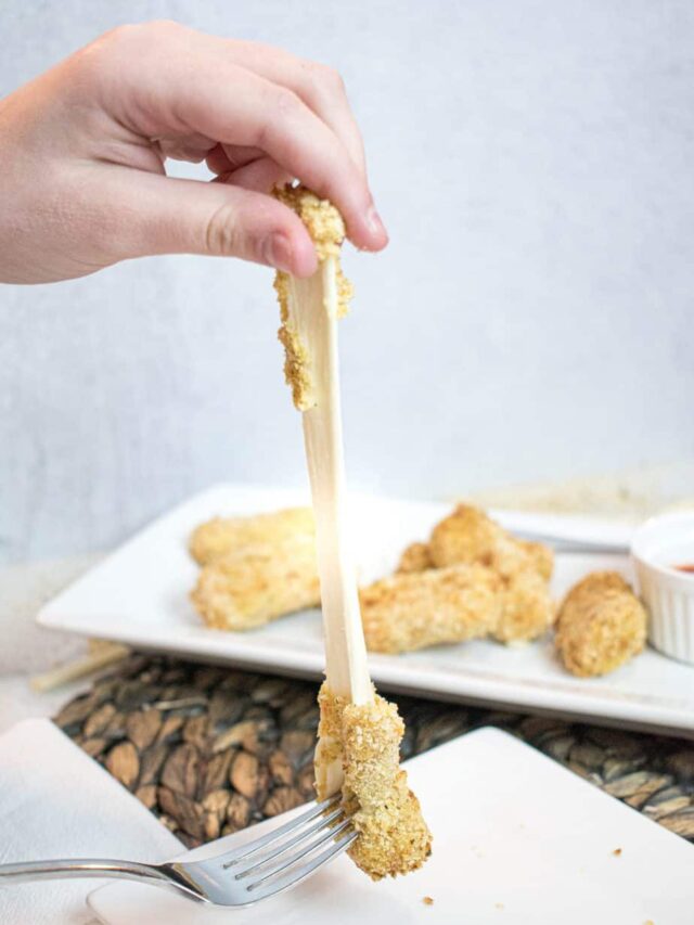 Ninja Foodi Mozzarella Sticks The Tasty Travelers™