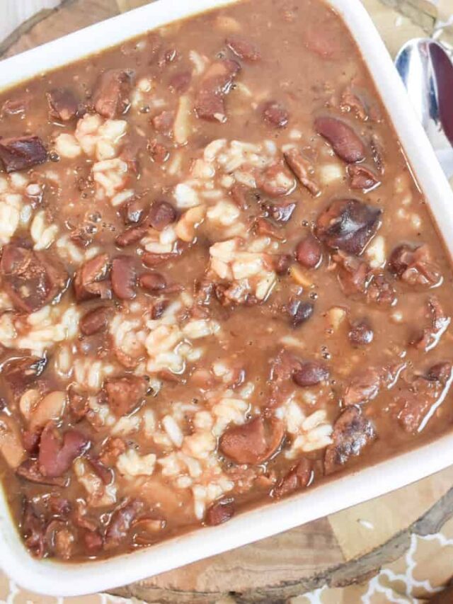 Ninja Foodi Red Beans and Rice The Tasty Travelers™