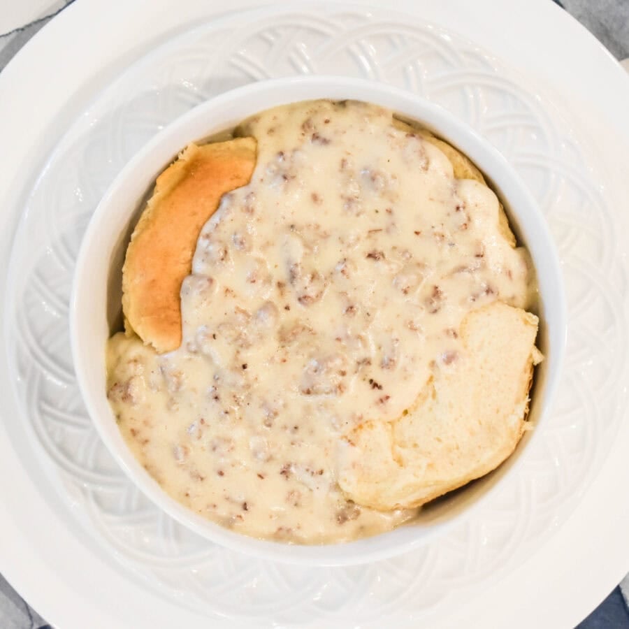 Instant Pot Biscuits and Gravy