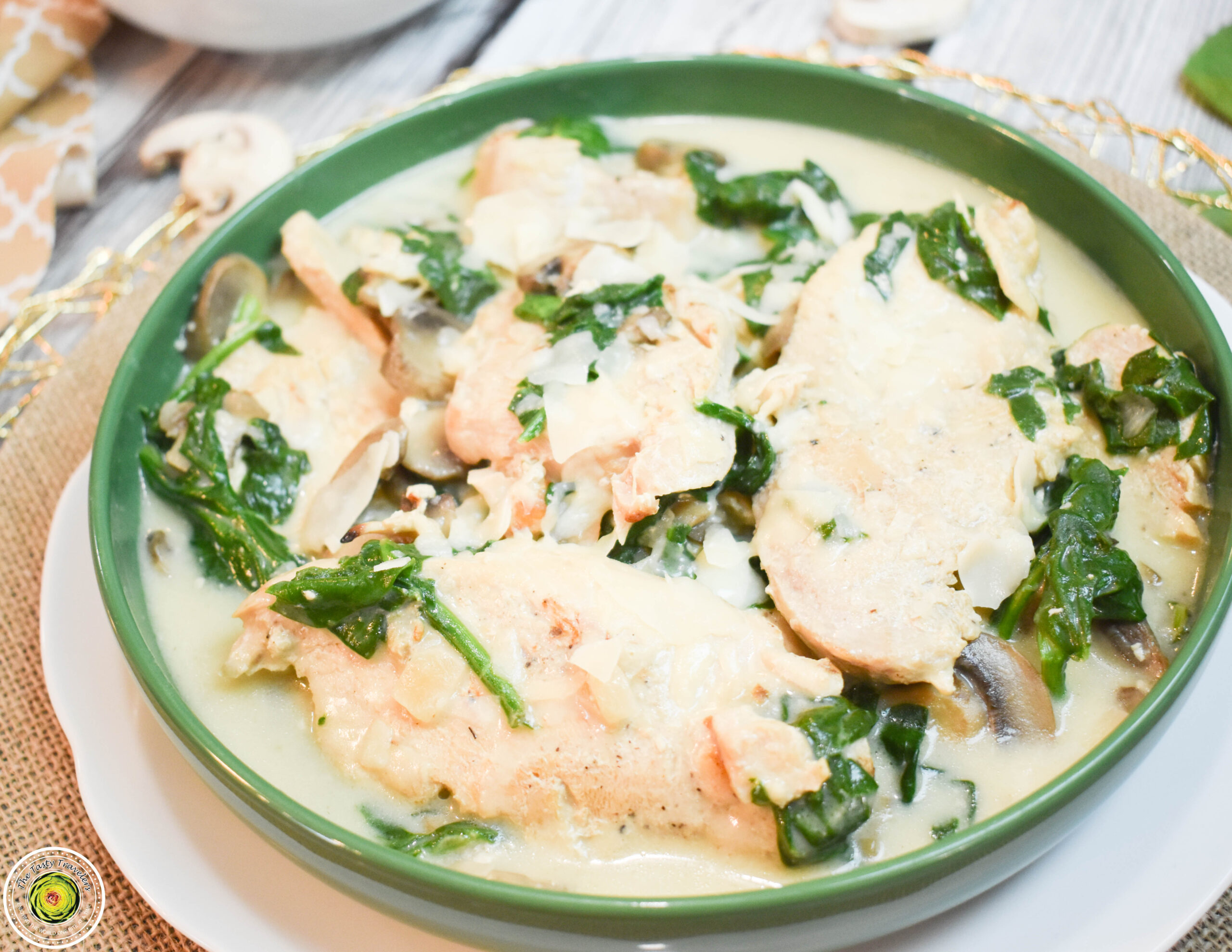 Ninja Foodi Chicken Florentine-image