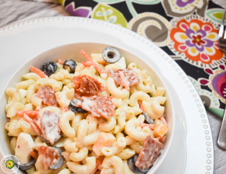 Pepperoni Pasta Salad Pepperoni Pasta Salad