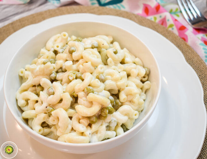 Pasta Salad-35 Pea and Macaroni Salad