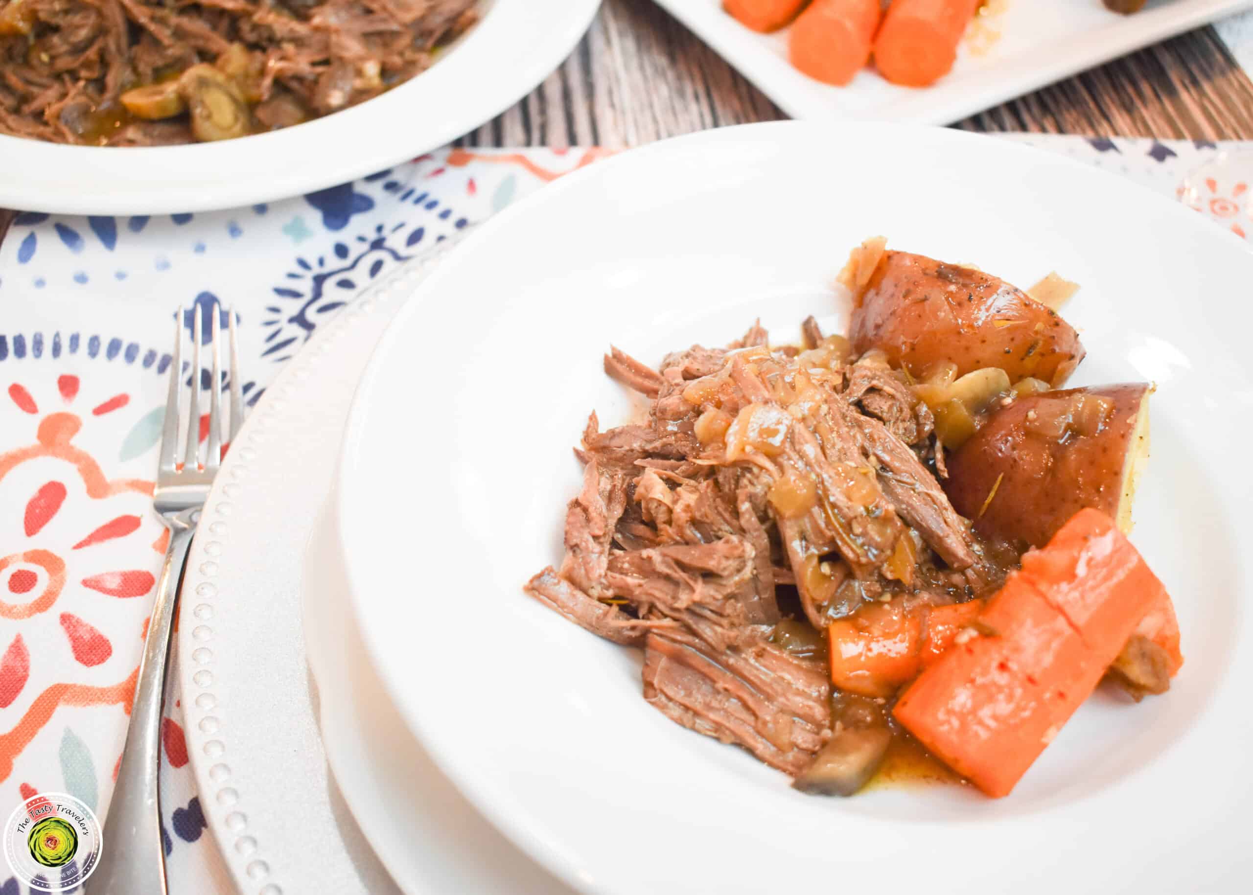 Ninja Foodi Pot Roast with Gravy - The Tasty Travelers
