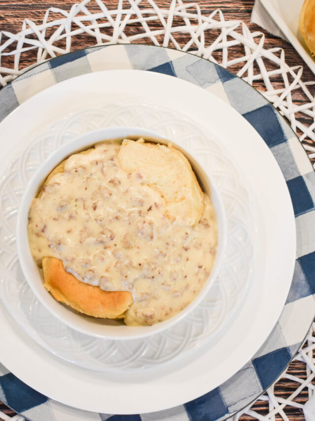 Sausage Gravy Ninja Foodi Recipe The Tasty Travelers™