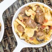 beef and noodles
