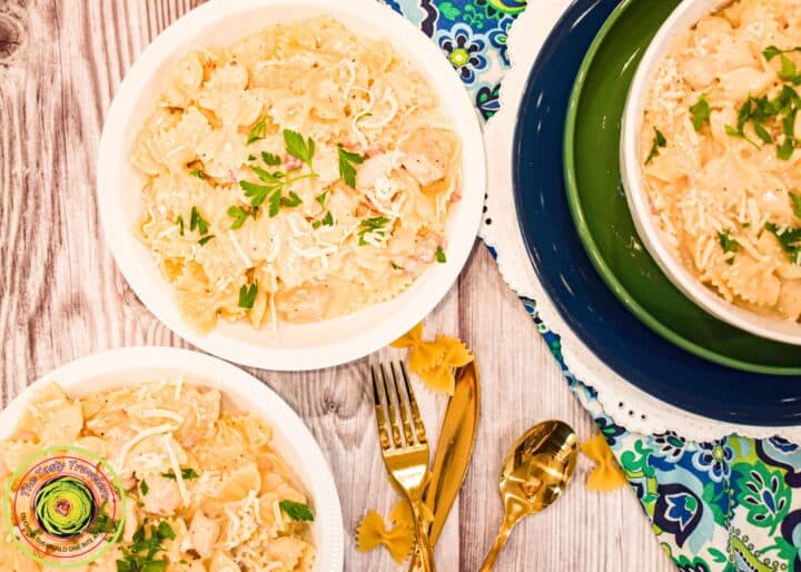 Italian Crack Chicken Pasta