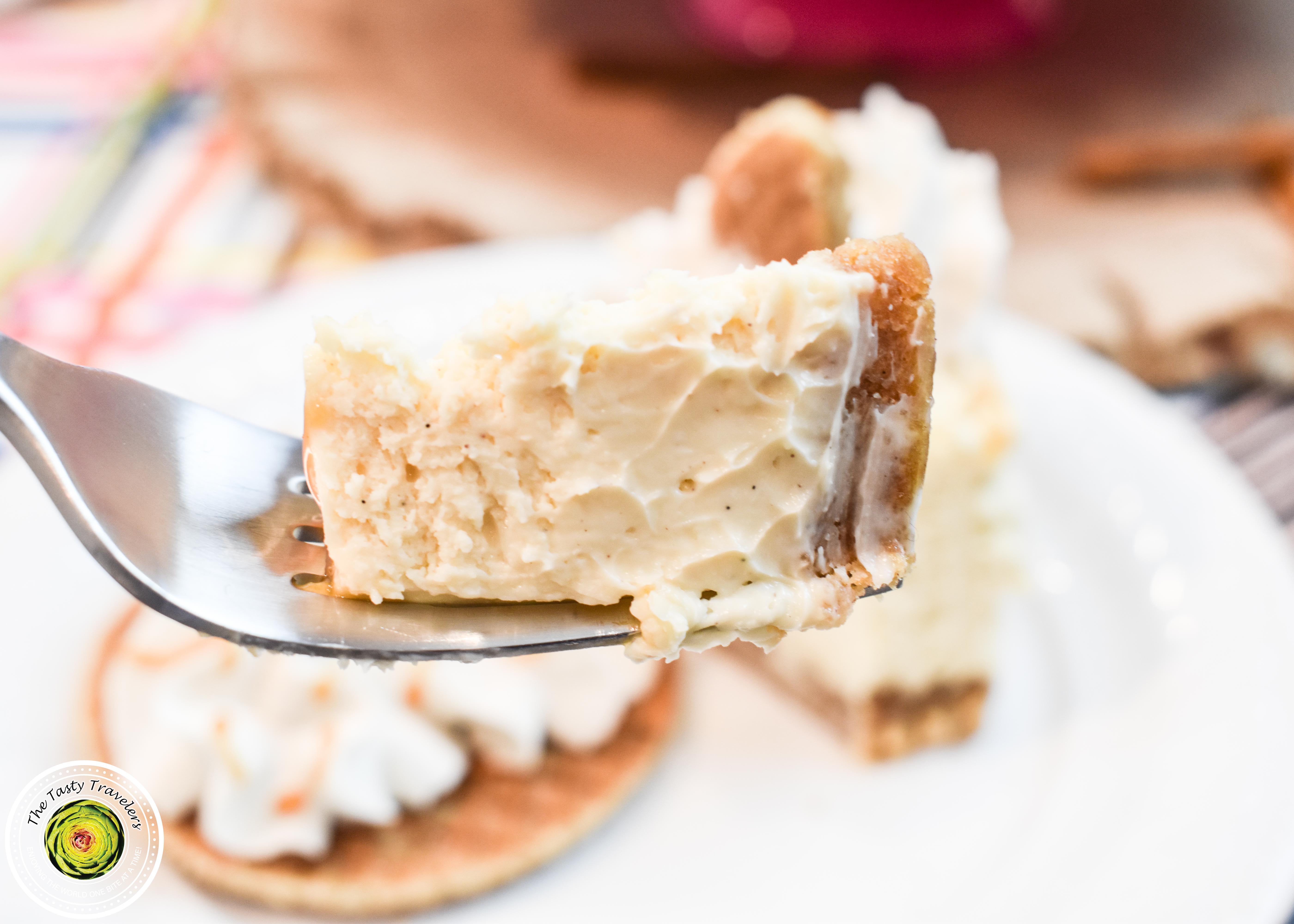 Ninja Foodi Stroopwafel Cheesecake The Tasty Travelers