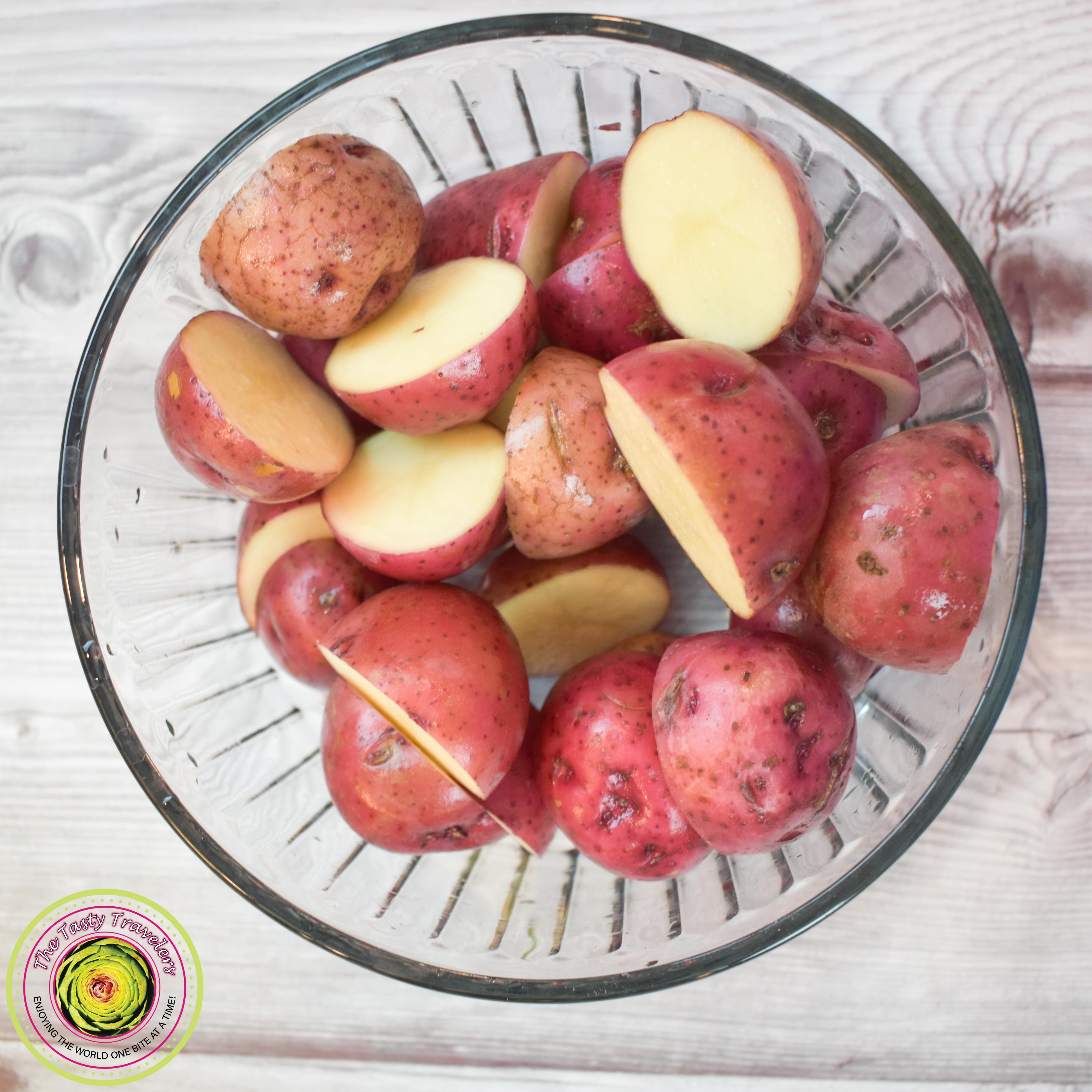 Ninja Foodi Red Potatoes with Rosemary and Garlic The Tasty Travelers