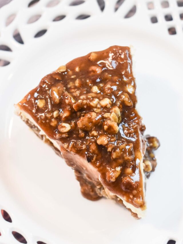 Ninja Foodi Pecan Pie Cheesecake The Tasty Travelers™