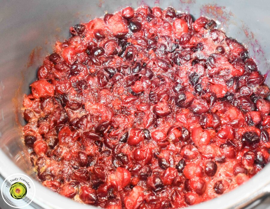 Thanksgiving-10 cranberry sauce