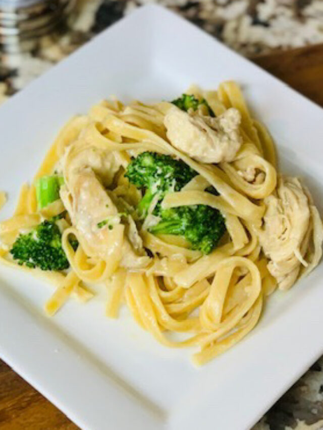 Ninja Foodi Chicken Fettuccine Alfredo The Tasty Travelers™