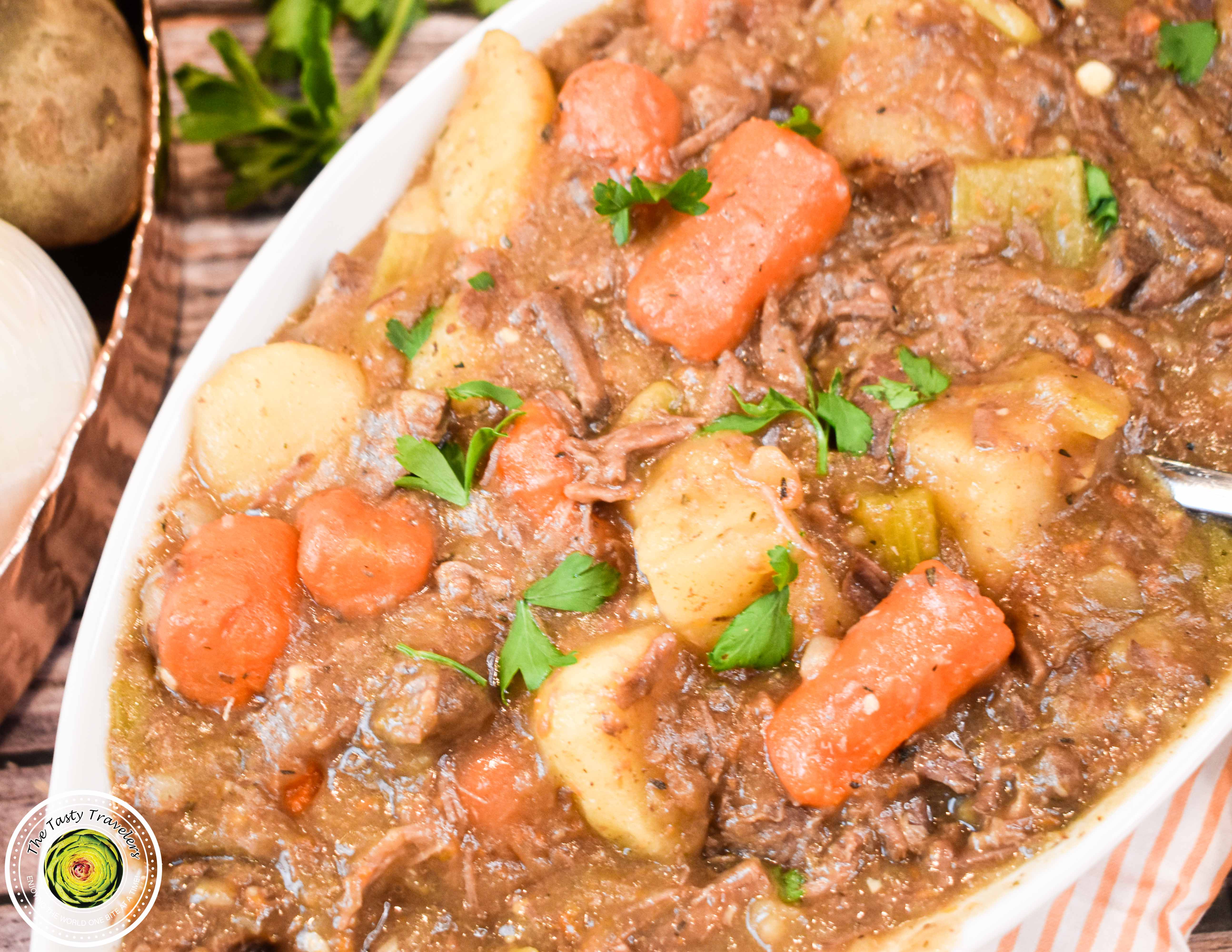 Ninja Foodi Beef Stew The Tasty Travelers