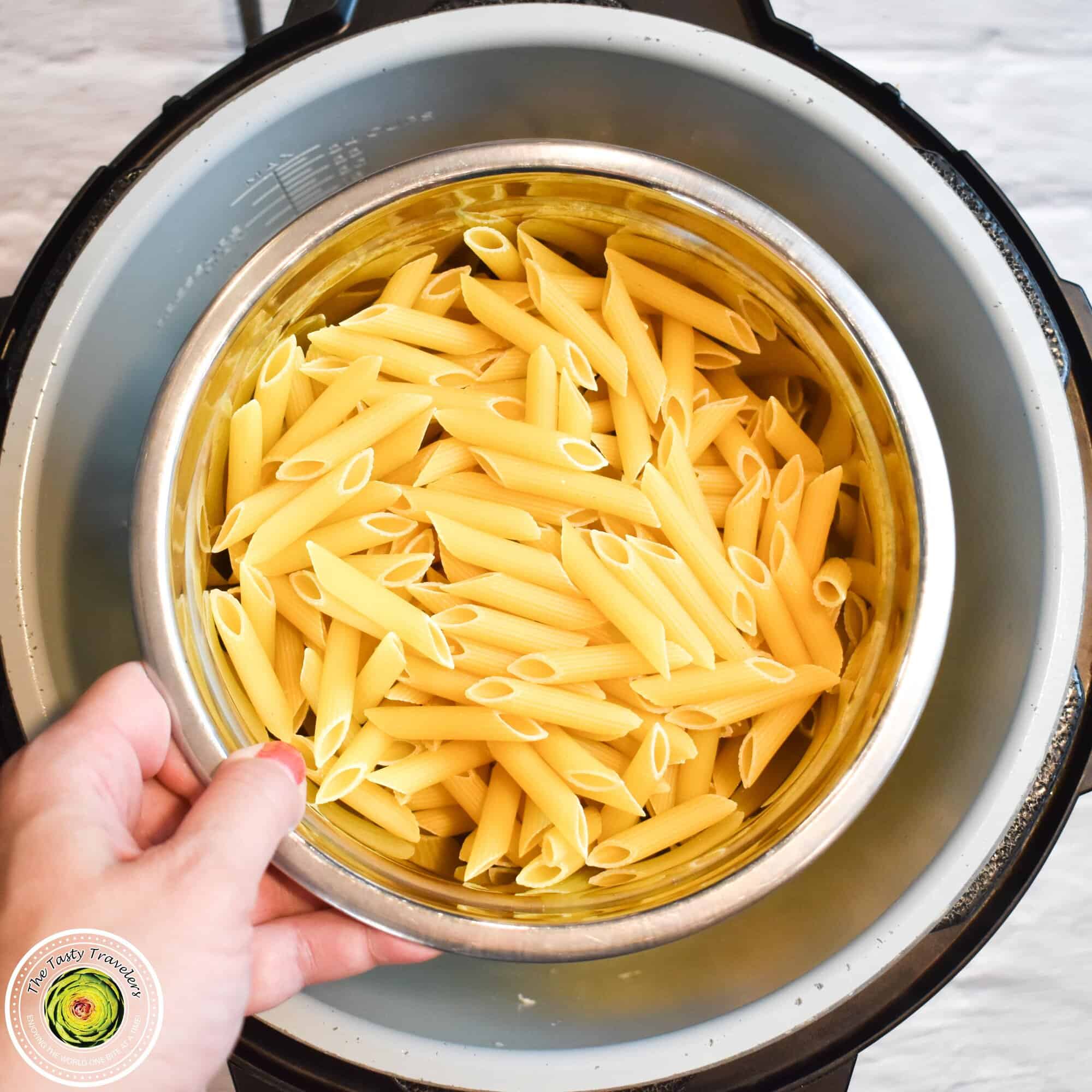 Instant Pot Parmesan Garlic Chicken Pasta Buffalo Wild Wings Sauce 