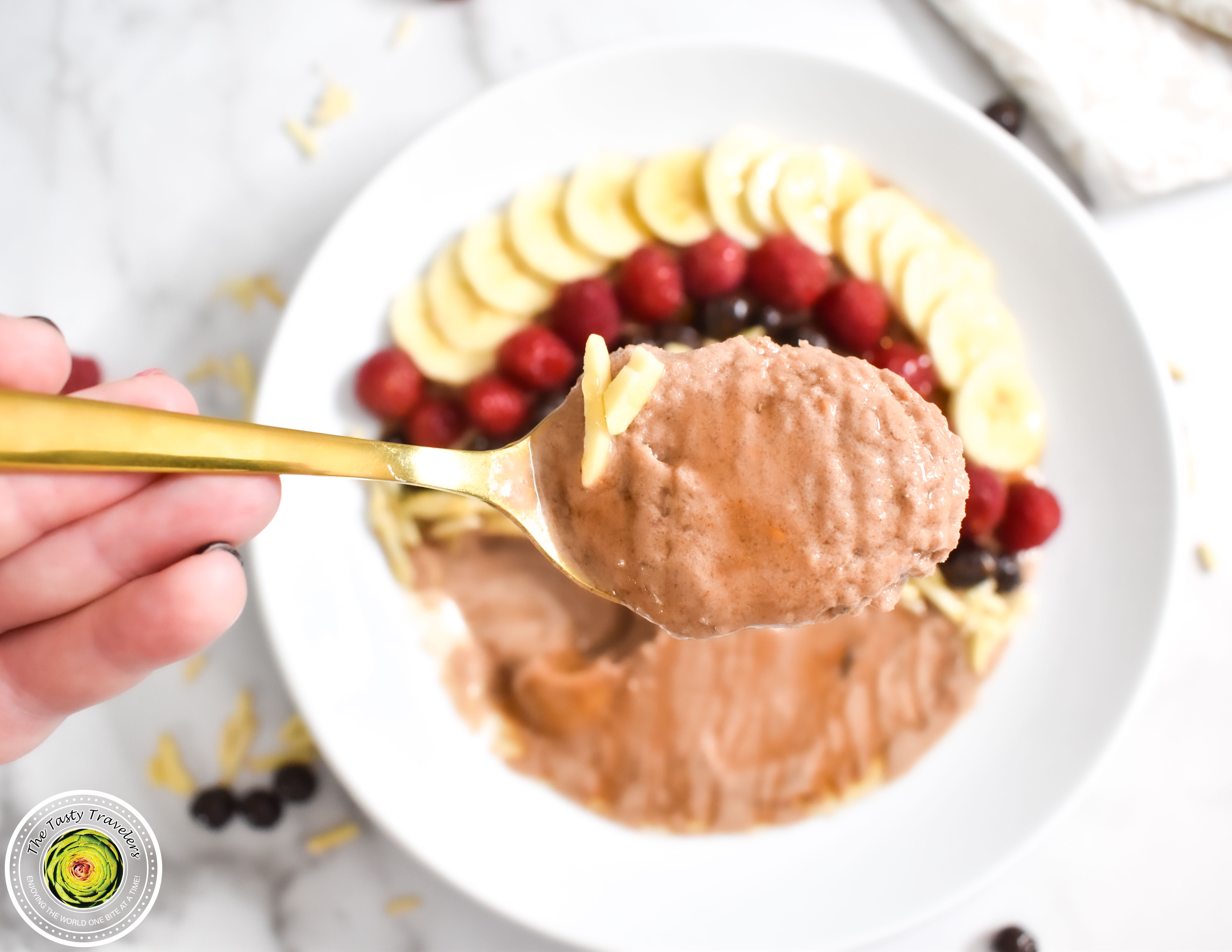 Ninja Creami Coffee Smoothie Bowl The Tasty Travelers