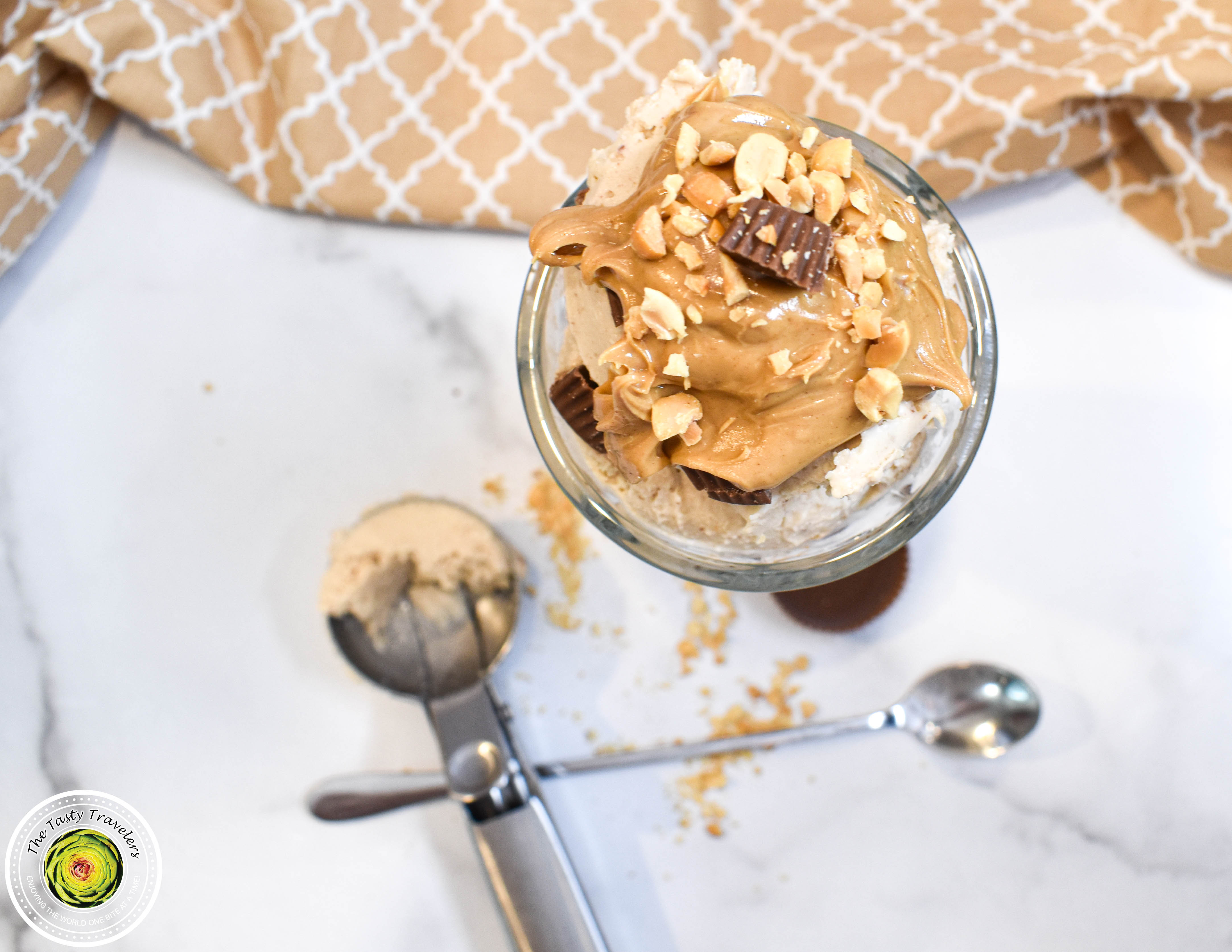 Ninja Creami Vegan Peanut Butter Gelato The Tasty Travelers