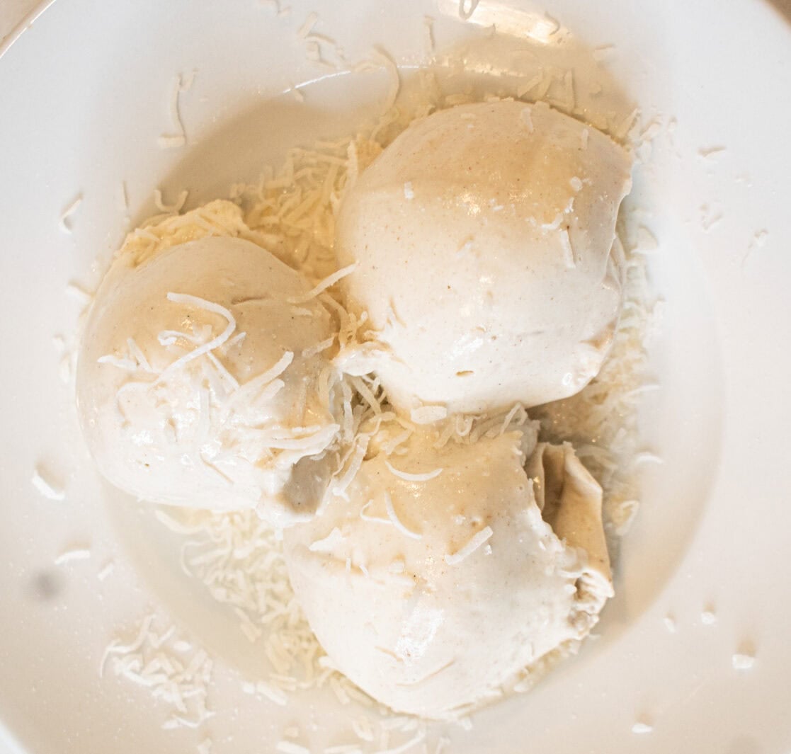 Ninja Creami Pina Colada Sorbet (Dairy Free)