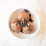 Caramel Mocha Oreo Crumble Ice Cream-2