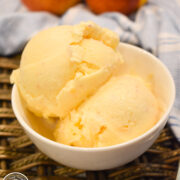Peaches and Cream Ice Cream