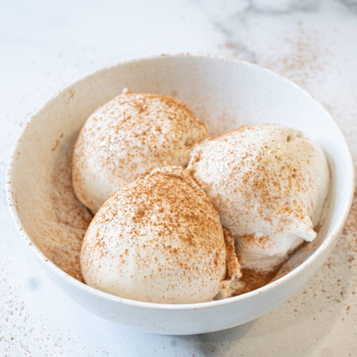 Ninja Creami Hot Cinnamon Spice Frozen Yogurt featured image