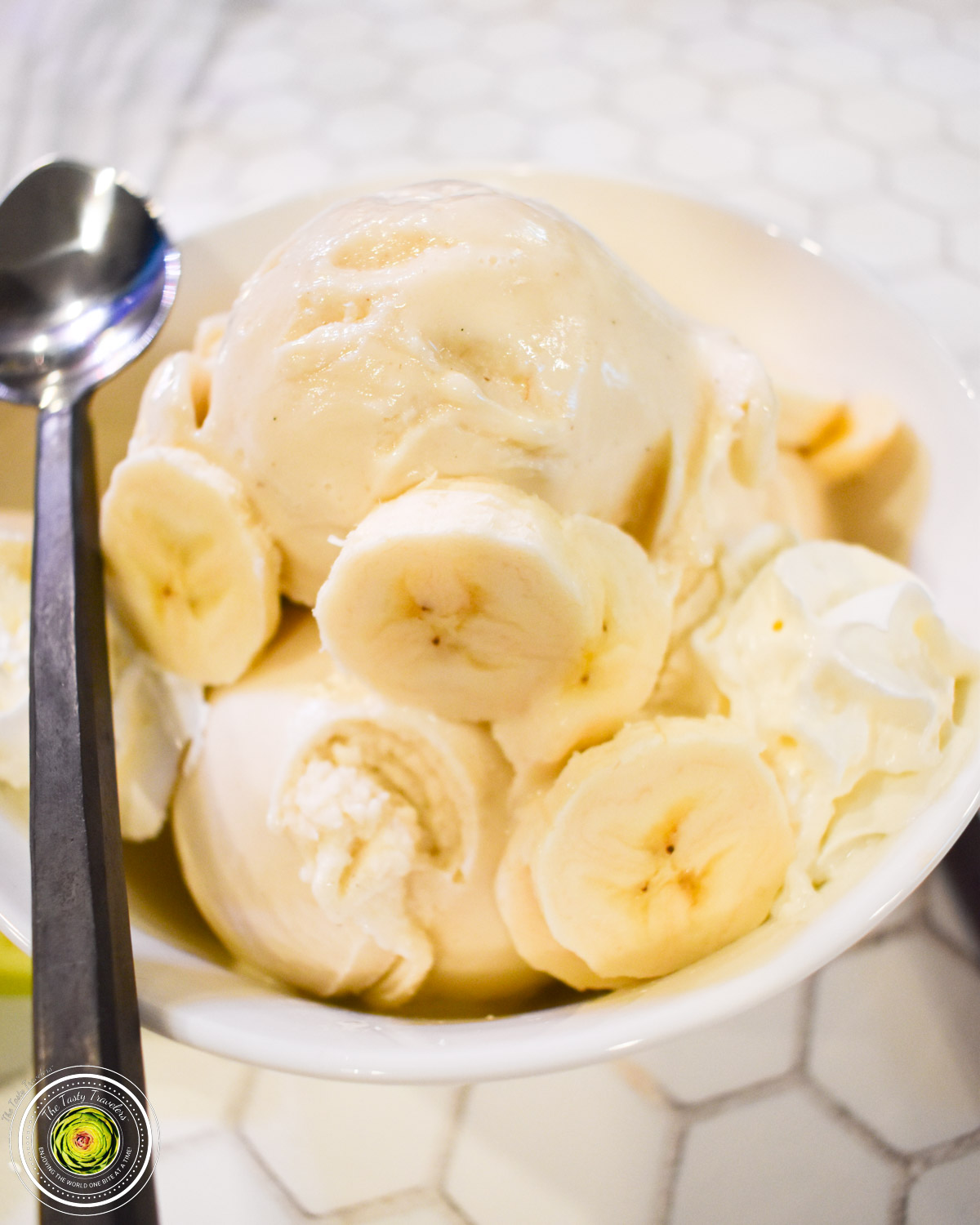 Ninja Creami Banana Sweet Cream Ice Cream in a bowl
