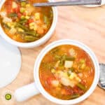Ninja Foodi Vegetable Soup Featured Image