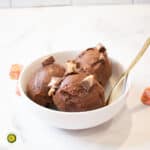 Chocolate Peanut Butter Cup Protein Ice Cream Featured Image