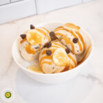 Caramel Banana Chocolate Chip Protein Ice Cream Featured Image-1
