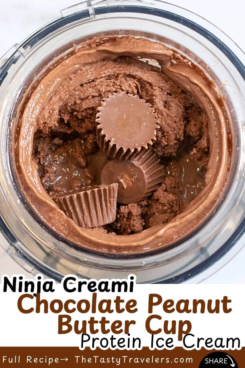 Ninja Creami Chocolate Peanut Butter Cup Protein Ice Cream Pinterest