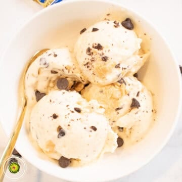 Caramel Chocolate Chip Cheesecake Protein Shake Ice Cream Featured Image-1