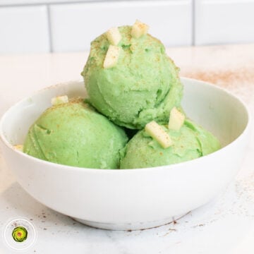 Cinnamon Green Apple Protein Ice Cream Featured Image
