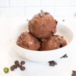 Double Dark Chocolate Chip Protein Ice Cream Featured Image-1