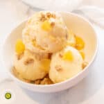 Peach Cobbler Cottage Cheese Protein Ice Cream featured image