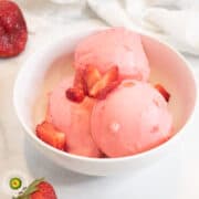 Super Strawberry Protein Ice Cream featured image