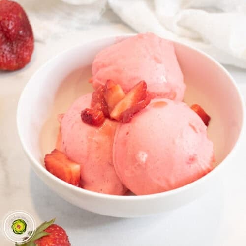 Super Strawberry Protein Ice Cream featured image