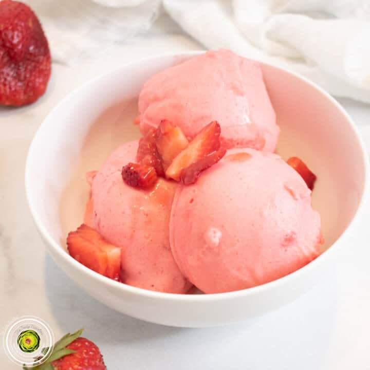 Super Strawberry Protein Ice Cream featured image
