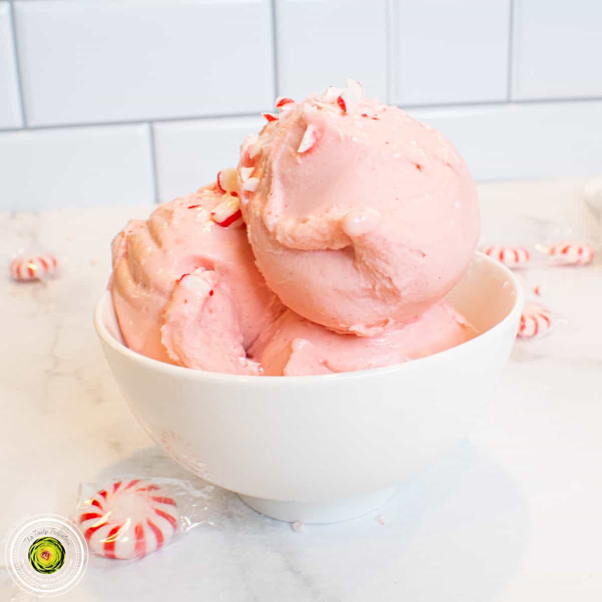 Ninja Creami Peppermint Protein Ice Cream
