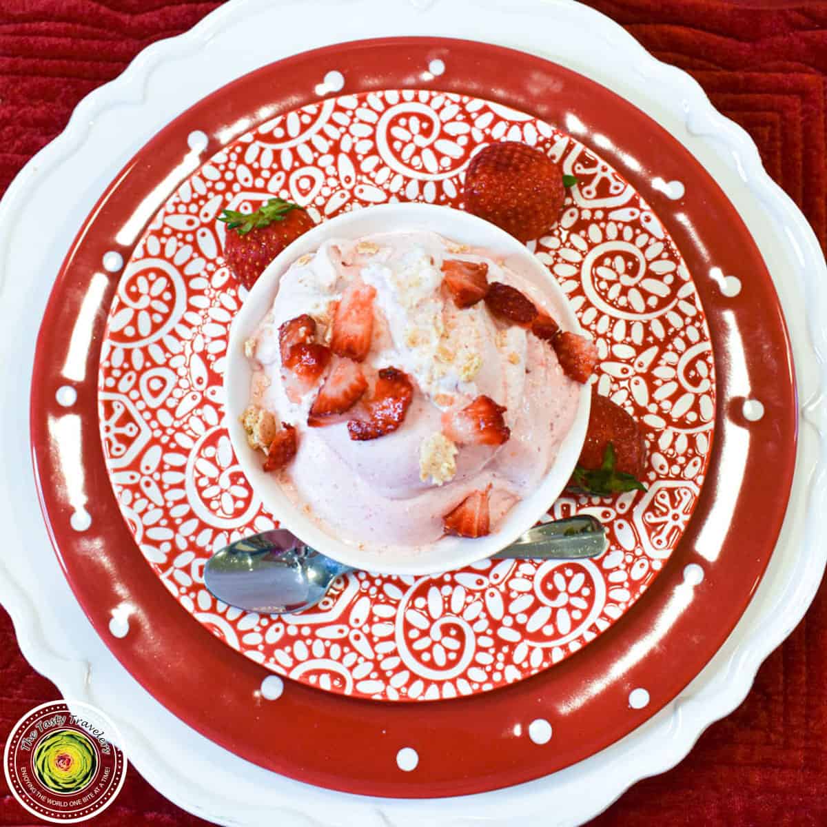 Ninja Creami Strawberry Cheesecake Ice Cream