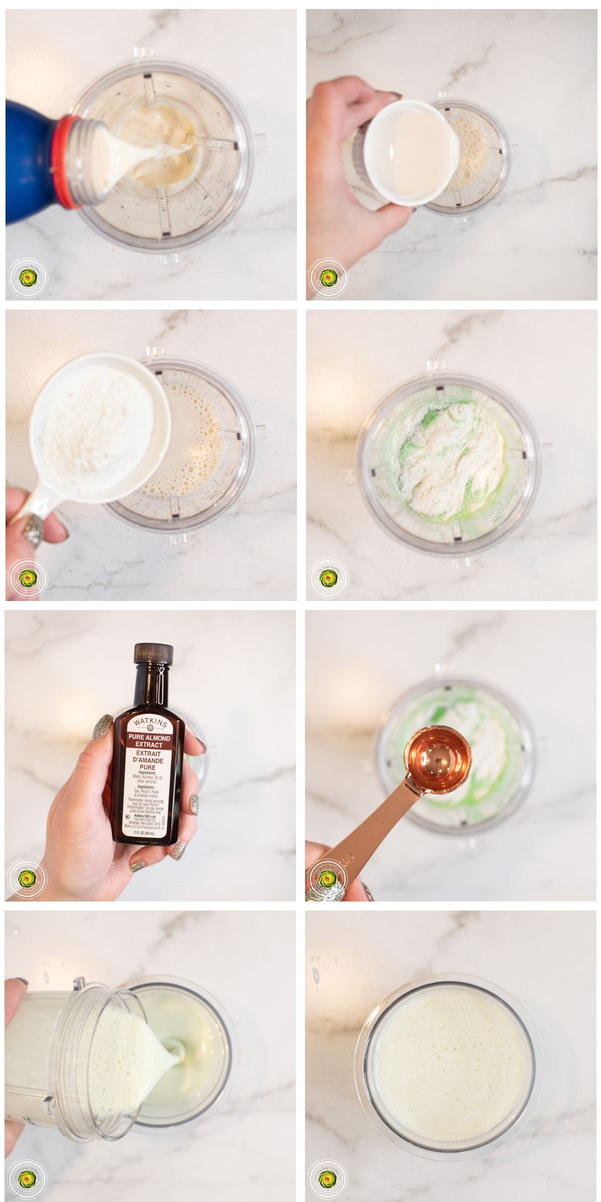 Ninja Creami Pistachio Protein Ice Cream Prepare the Base